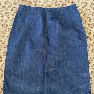 Brooks Brothers Denim skirt